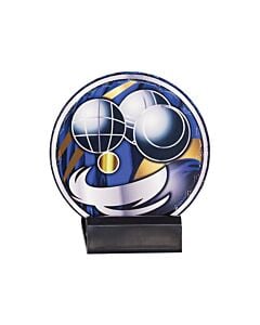 25cm Ceramic Pétanque Trophy
