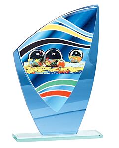 Petanque trophy glass 22 cm