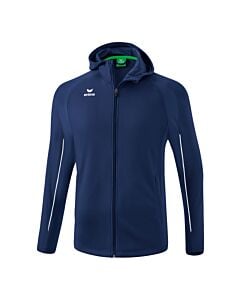 LIGA STAR Training Jacket with hood - Men - new navy/white