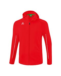 LIGA STAR Training Jacket with hood - Men - red/white