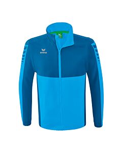 Six Wings Jacket with detachable sleeves - Men - curaçao/mykonos