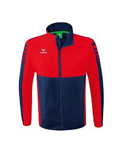 Six Wings Jacket with detachable sleeves - Men - new navy/red