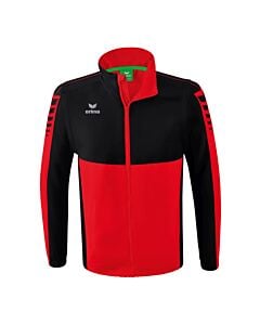 Six Wings Jacket with detachable sleeves - Men - red/black