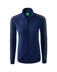 Essential Team Track Top Jacket - Women - new navy/slate grey