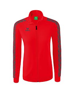 Essential Team Track Top Jacket - Women - red/slate grey