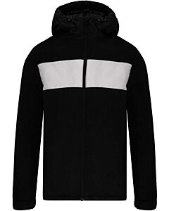 Heather hooded jacket - men - light grey mélange