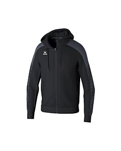 EVO STAR Training Jacket with hood - Men - black/slate grey