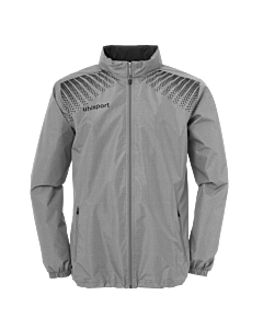 Rain jacket Goal - Dark Grey Mélange/black - Kids - 128