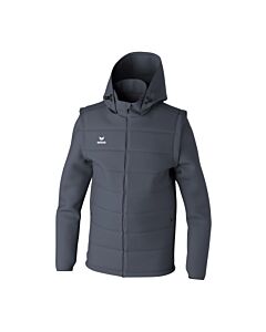 TEAM Jacket with detachable sleeves - Men - slate grey
