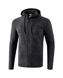 Fleece Jacket - Kids - black marl