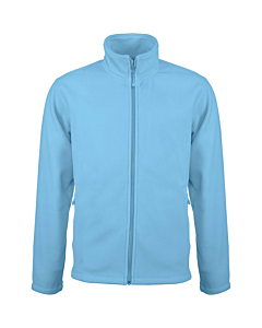 Men's Zip fleece Jacket Kariban K911-Sky-Blue