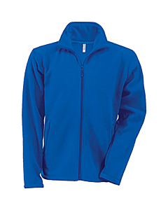 Men's Zip fleece Jacket Kariban K911-Royal-Blue