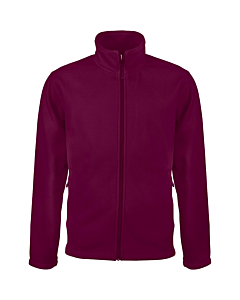 Men's Zip fleece Jacket Kariban K911-Wine