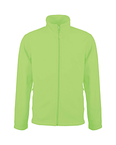 Men's Zip fleece Jacket Kariban K911-Lime