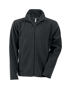 Men's Zip fleece Jacket Kariban K911-Dark-Gray-size