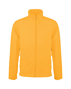 Men's Zip fleece Jacket Kariban K911-Yellow
