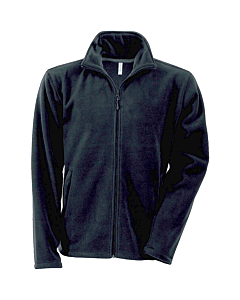 Men's Zip fleece Jacket Kariban K911-Black