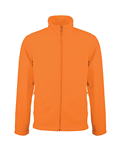 Men's Zip fleece Jacket Kariban K911-Orange