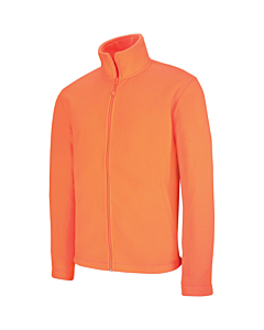 Men's Zip fleece Jacket Kariban K911-Orange-Fluo