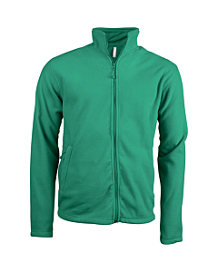 Men's Zip fleece Jacket Kariban K911-Green