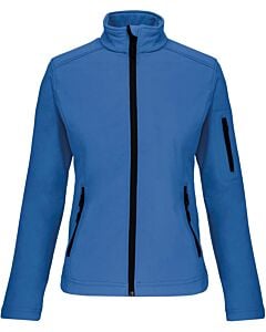 Veste softshell femme - bleu aqua