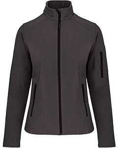 Veste softshell femme - titane