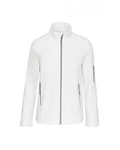 Veste softshell homme - blanc