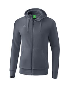 Hooded Sweat Jacket - Men - slate grey